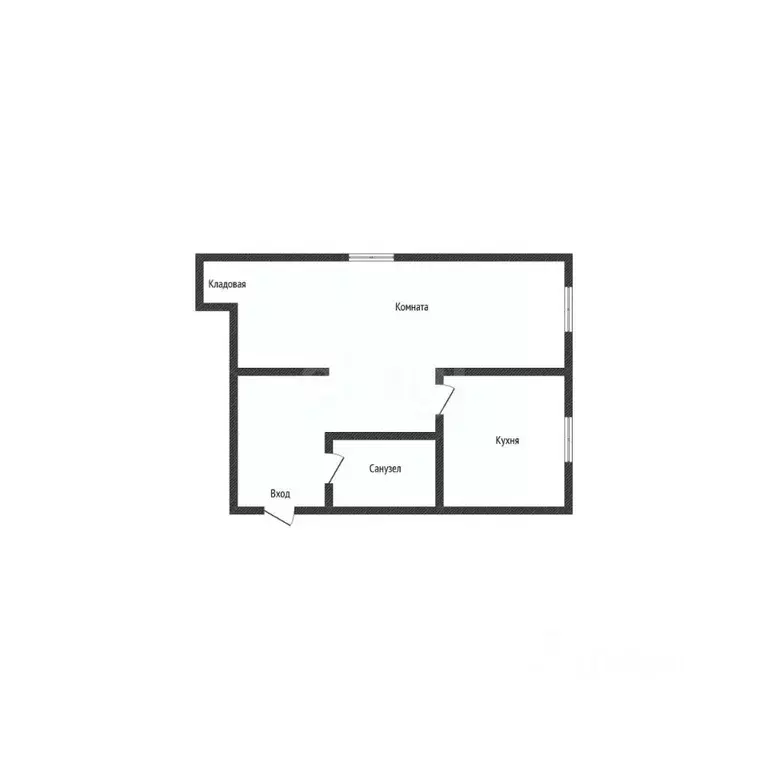 1-к кв. Белгородская область, Строитель Яковлевский городской округ, ... - Фото 2