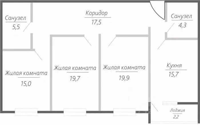 3-к кв. Самарская область, Тольятти ул. Фрунзе, 2В (99.8 м) - Фото 0