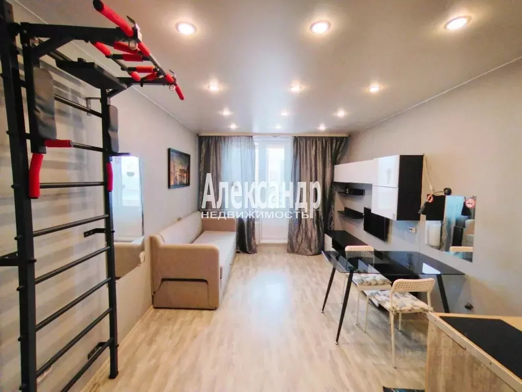 Студия Ленинградская область, Мурино Всеволожский район, просп. ... - Фото 2