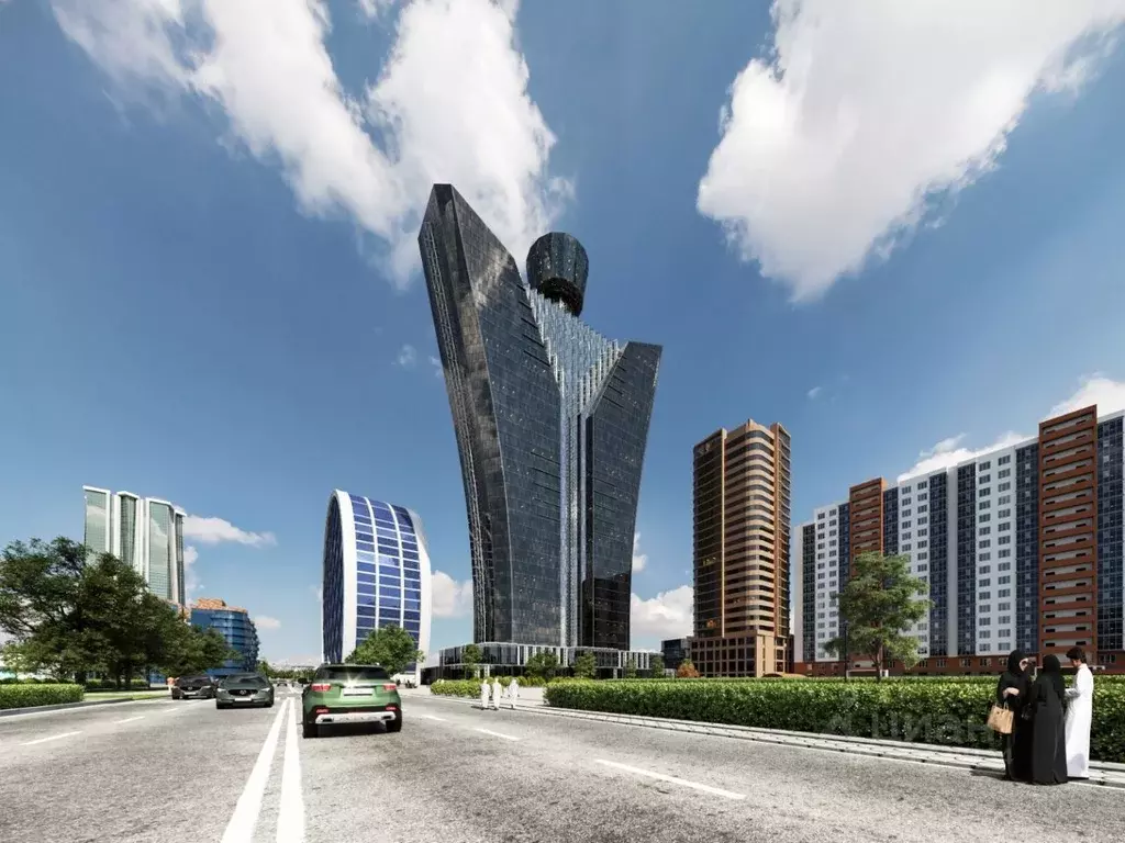 1-к кв. Чеченская республика, Грозный ул. Сайпуддина Шарпудиновича ... - Фото 2