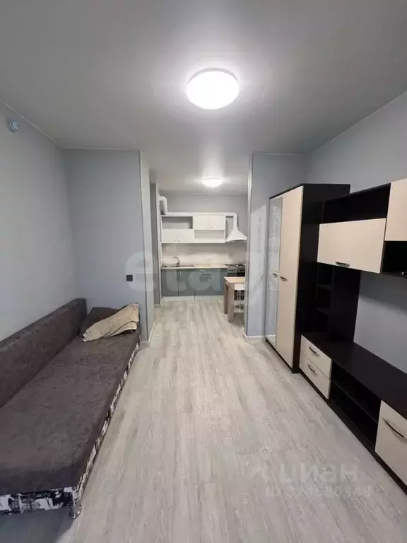 Студия Тюменская область, Тюмень ул. Алматинская, 4 (25.0 м) - Фото 2