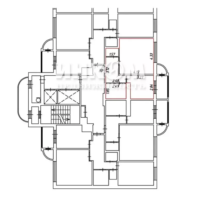 1-комнатная квартира: Московский, улица Лаптева, 4 (38.4 м) - Фото 1
