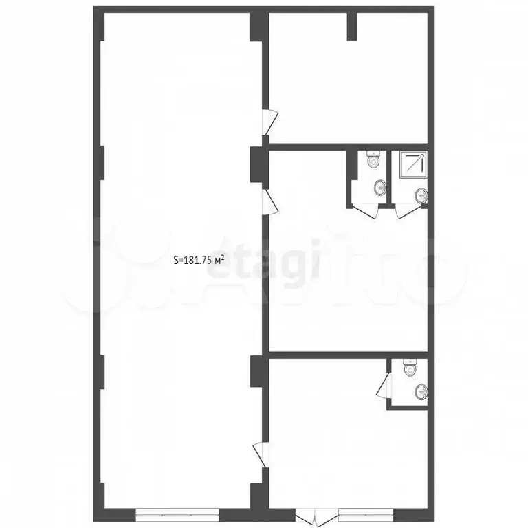 Продам помещение свободного назначения, 181.75 м - Фото 1