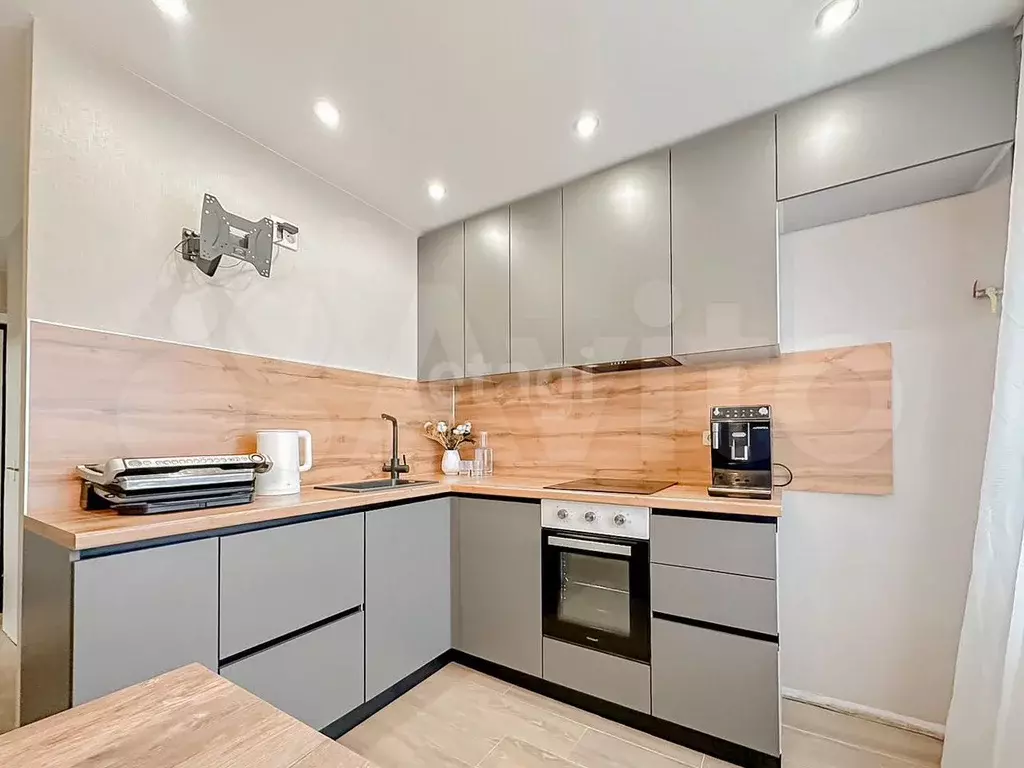 1-к. квартира, 33,5 м, 4/5 эт. - Фото 1