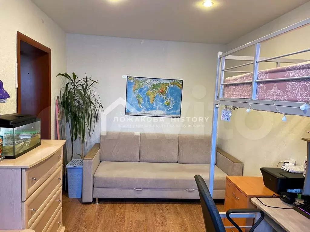 Комната 12,5 м в 4-к., 5/9 эт. - Фото 1