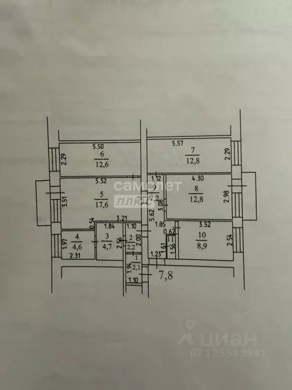 4-к кв. Кемеровская область, Кемерово Красная ул., 3 (86.4 м) - Фото 2