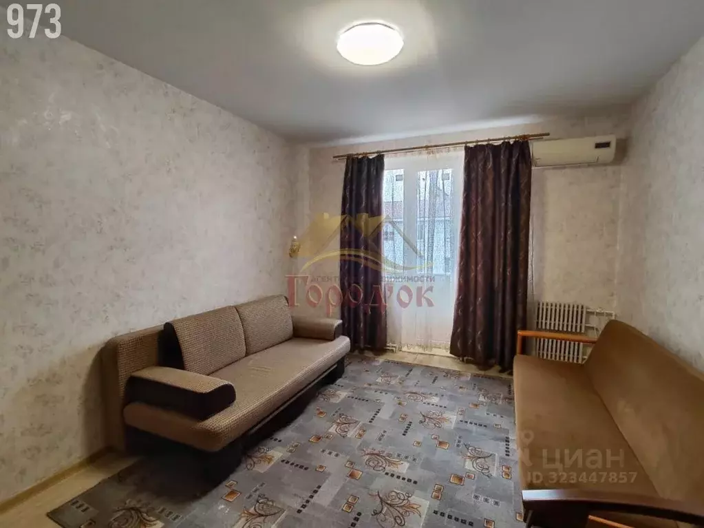 1-к кв. Воронежская область, Борисоглебск Пригородная ул. (34.9 м) - Фото 2