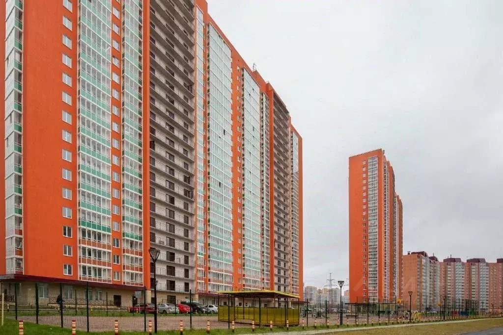 1-к кв. Ленинградская область, Мурино Всеволожский район, просп. ... - Фото 2