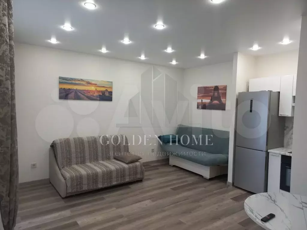 Квартира-студия, 35,5 м, 7/9 эт. - Фото 1