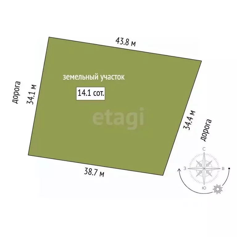 Участок в Тюменская область, Тюмень Звенящие Кедры Тюмени ДНП, ул. ... - Фото 2