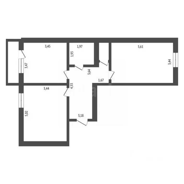 2-к кв. Амурская область, Благовещенск Игнатьевское ш., 10/6 (65.5 м) - Фото 0