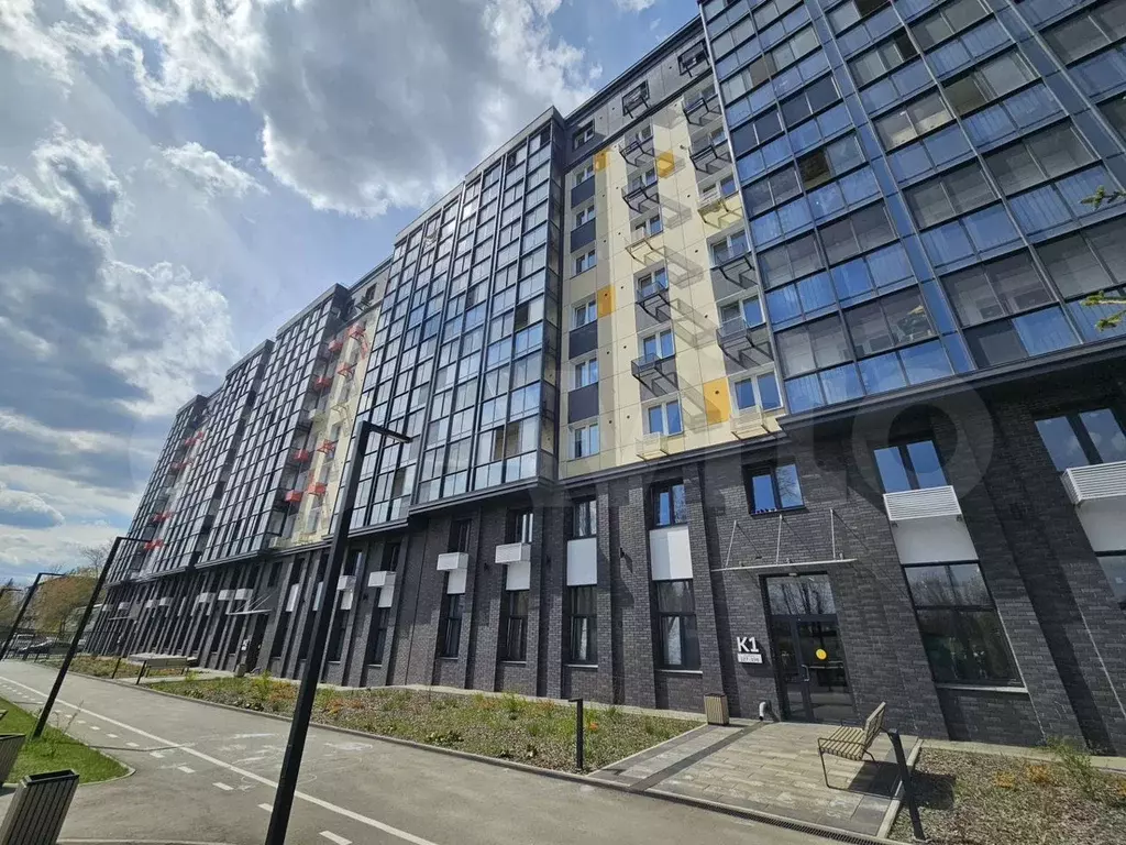 1-к. квартира, 42 м, 5/9 эт. - Фото 0