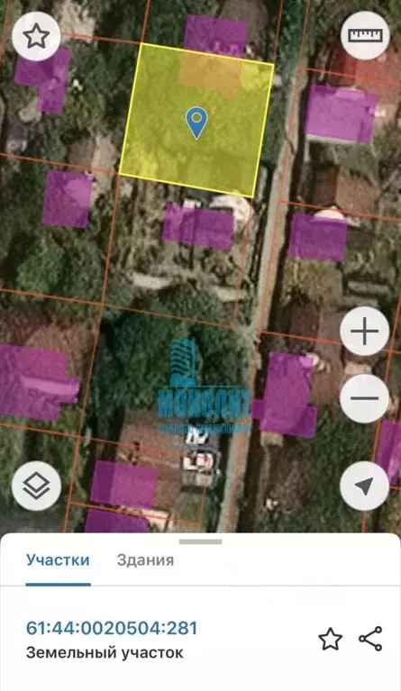 Участок в Ростовская область, Ростов-на-Дону 2-й Образный пер., 19 ... - Фото 0