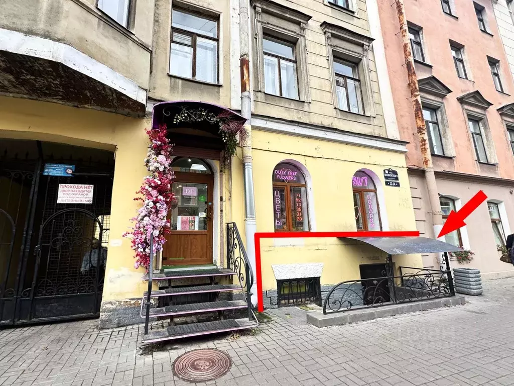 Помещение свободного назначения в Санкт-Петербург ул. Маяковского, ... - Фото 2