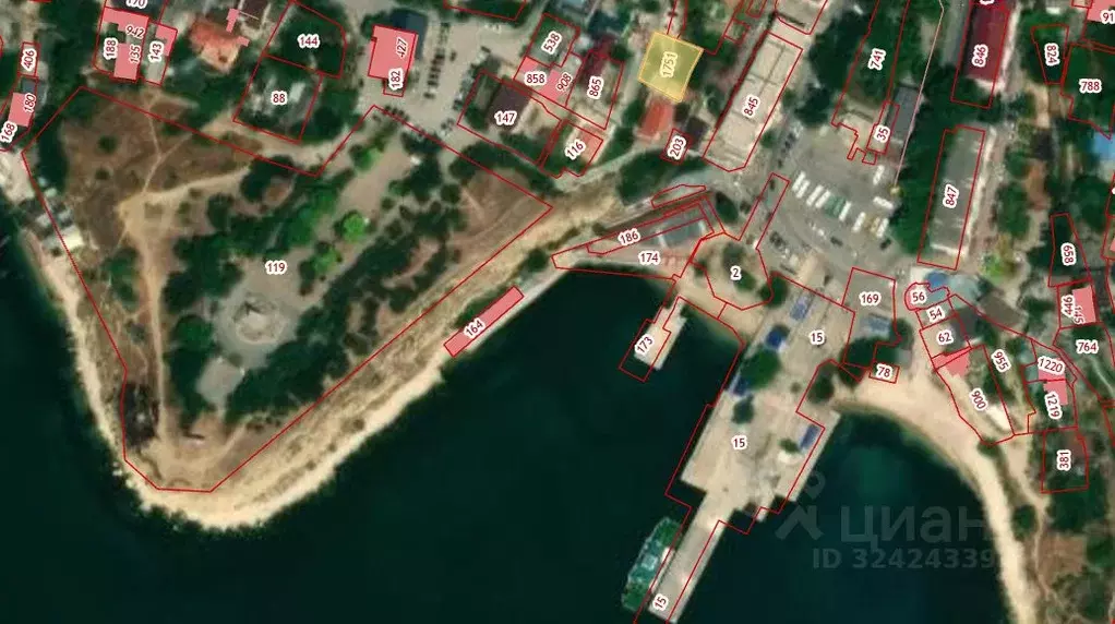 Участок в Севастополь спуск Степана разина, 2 (4.0 сот.) - Фото 1