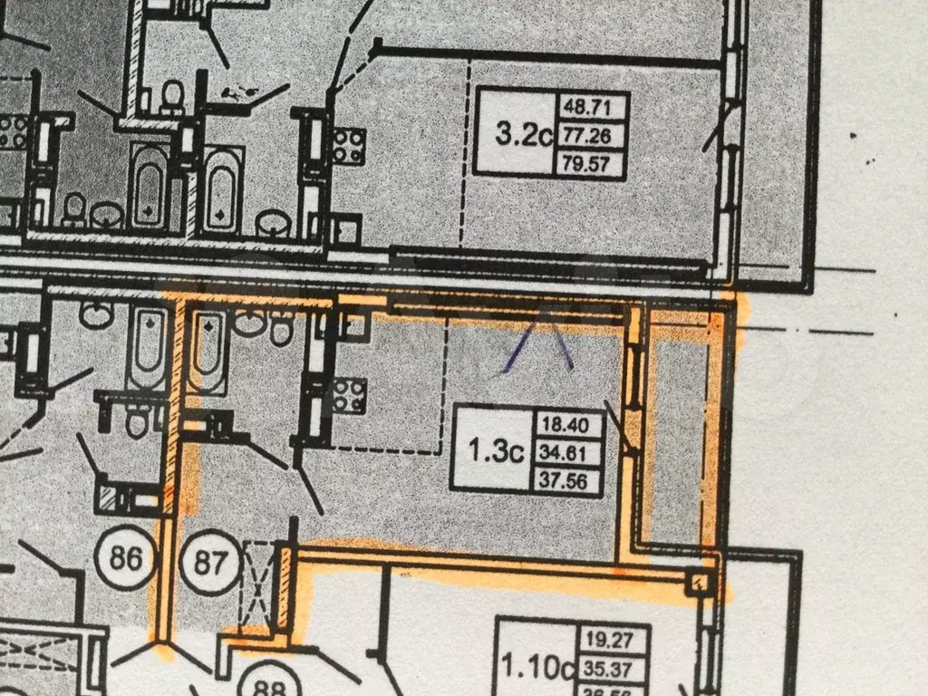 Квартира-студия, 38 м, 12/17 эт. - Фото 0