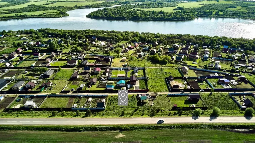 Участок в Томская область, Томский район, д. Казанка, Набережный мкр ... - Фото 1