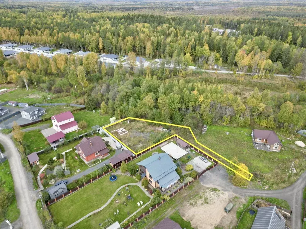 Участок в Карелия, Прионежский район, пос. Новая Вилга ул. Талицкая, ... - Фото 1