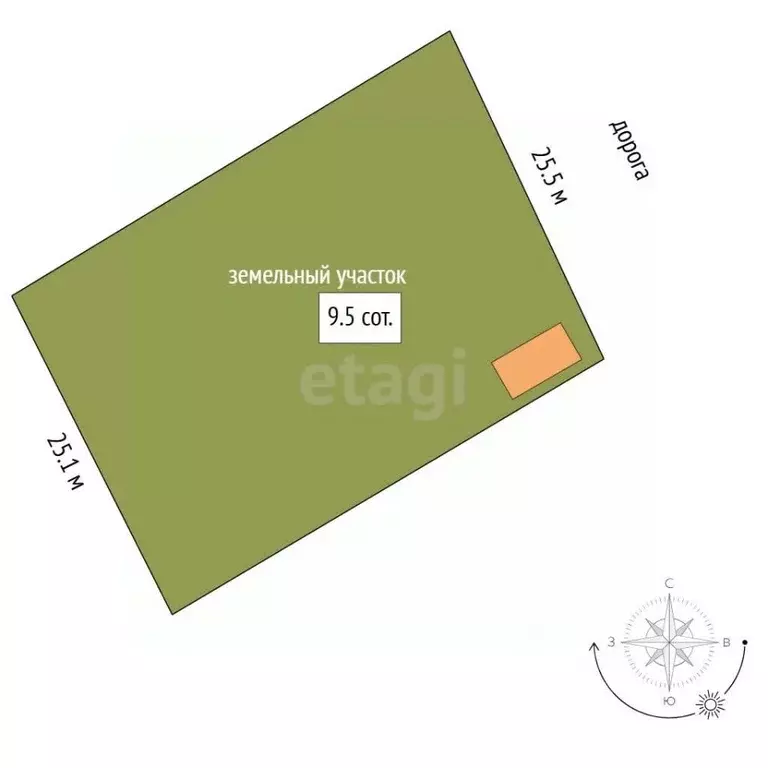 Участок в Костромская область, Кострома Восток-1 СНТ, 42 (9.5 сот.) - Фото 2