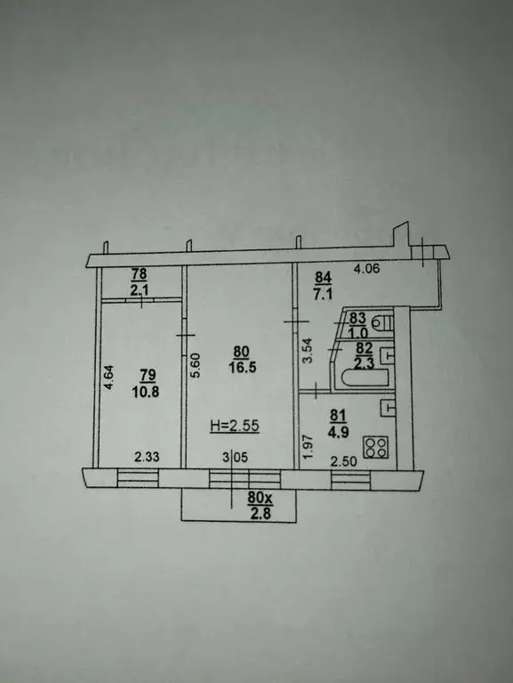 Продаётся 2-к квартира, 46 м - Фото 1