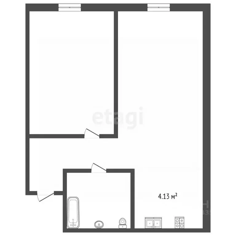 2-к кв. Москва Молжаниново жилой комплекс, к5 (40.78 м) - Фото 2