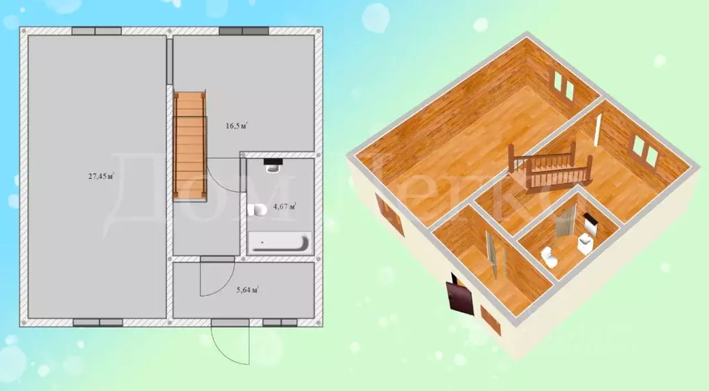 Дом в Ленинградская область, Ломоносовский район, Ропшинское с/пос, д. ... - Фото 2