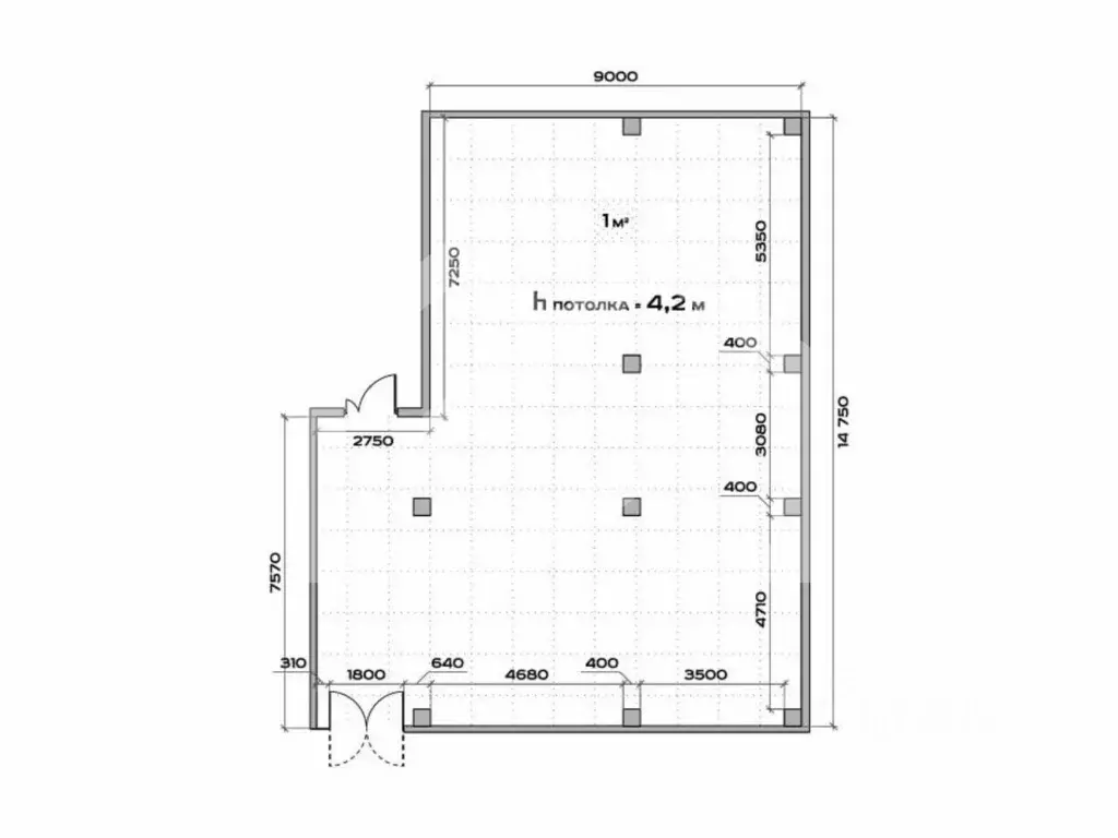 Помещение свободного назначения в Москва Дмитровское ш., 73С1 (152 м) - Фото 2