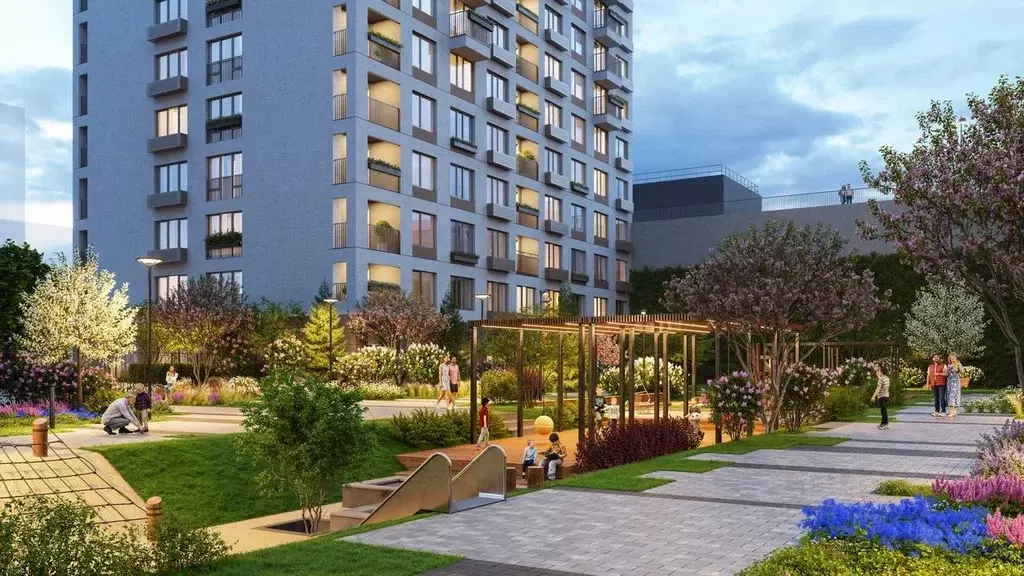 2-к кв. Тюменская область, Тюмень ул. Василия Подшибякина, 5 (65.99 м) - Фото 2