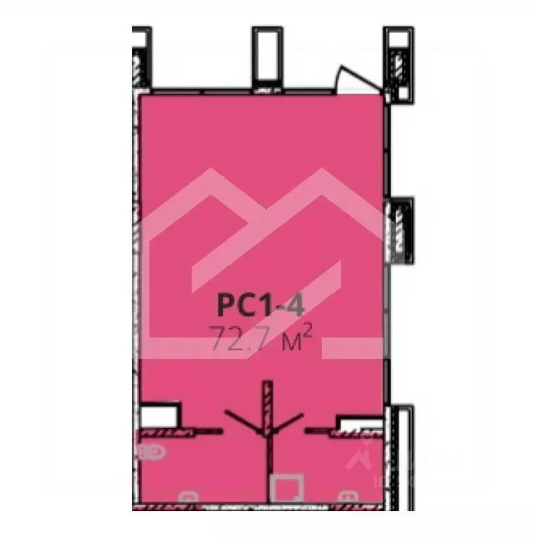 Торговая площадь в Москва Стоун Райз жилой комплекс (73 м) - Фото 2