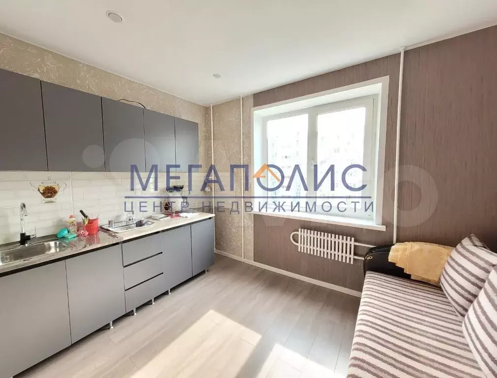 1-к. квартира, 36,7 м, 6/9 эт. - Фото 0