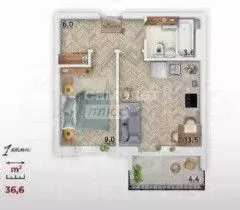 1-к кв. Иркутская область, Иркутский муниципальный округ, Маркова рп ... - Фото 2