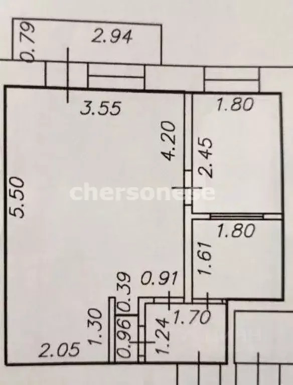 1-к кв. Севастополь ул. Балаклавская, 3 (27.0 м) - Фото 2