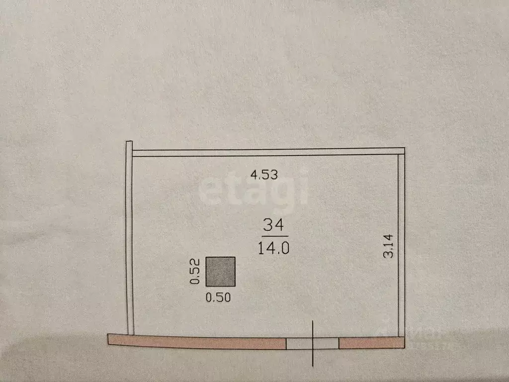 Офис в Татарстан, Казань ул. Дзержинского, 5 (14 м) - Фото 2