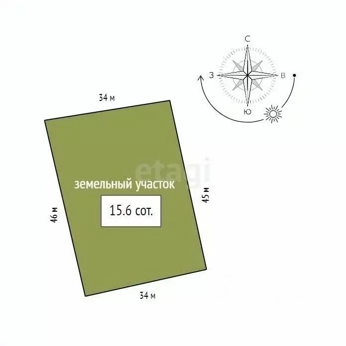 Участок в Красноярский край, Сосновоборский муниципальный округ, с. ... - Фото 2