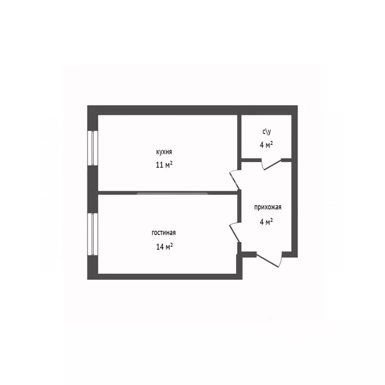 1-к кв. Дагестан, Дербент ул. У. Буйнакского, 24 (32.0 м) - Фото 2
