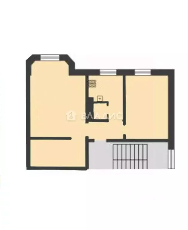 3-к кв. Нижегородская область, Нижний Новгород Дачная ул., 2 (50.0 м) - Фото 2
