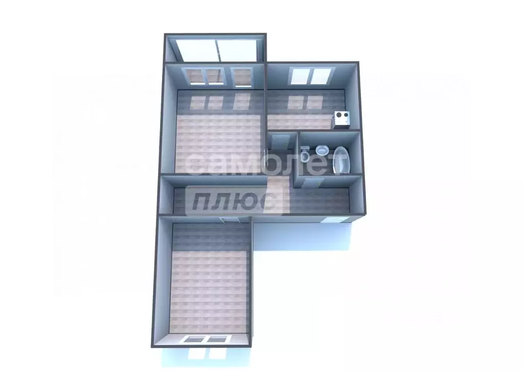 2-к кв. Пензенская область, Пенза просп. Победы, 16 (44.0 м) - Фото 2