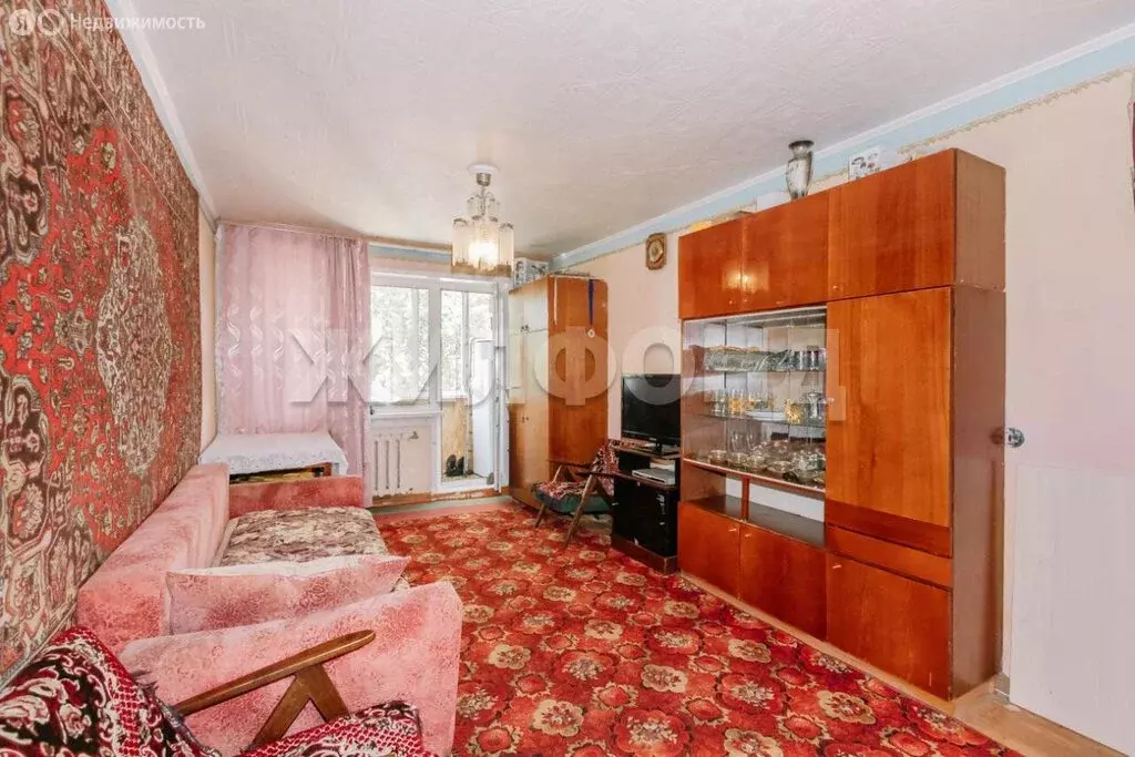 2-комнатная квартира: Новосибирск, улица Адриена Лежена, 28 (43.7 м) - Фото 1