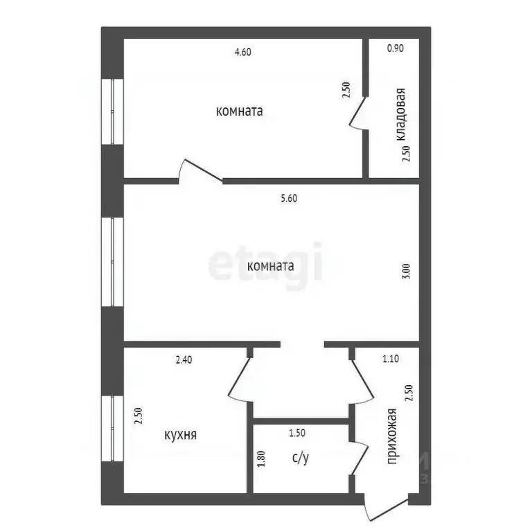 2-к кв. Красноярский край, Красноярск Зеленая Роща мкр, ул. ... - Фото 2