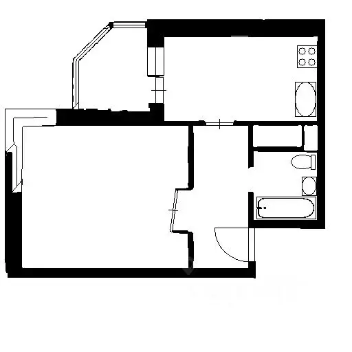 1-к кв. Московская область, Подольск бул. Бородинский, 17 (41.0 м) - Фото 2
