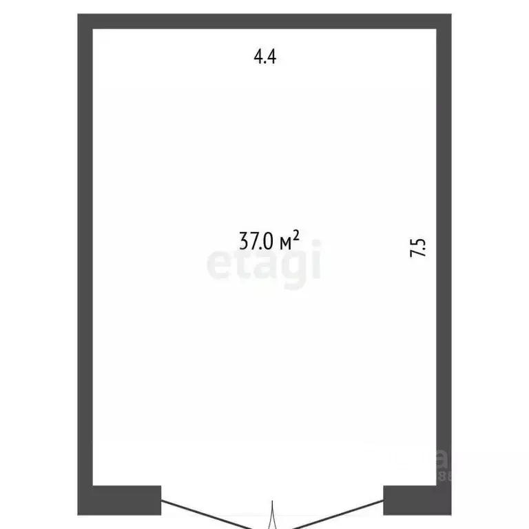 Гараж в Ханты-Мансийский АО, Ханты-Мансийск ул. Шевченко, 10 (37 м) - Фото 2