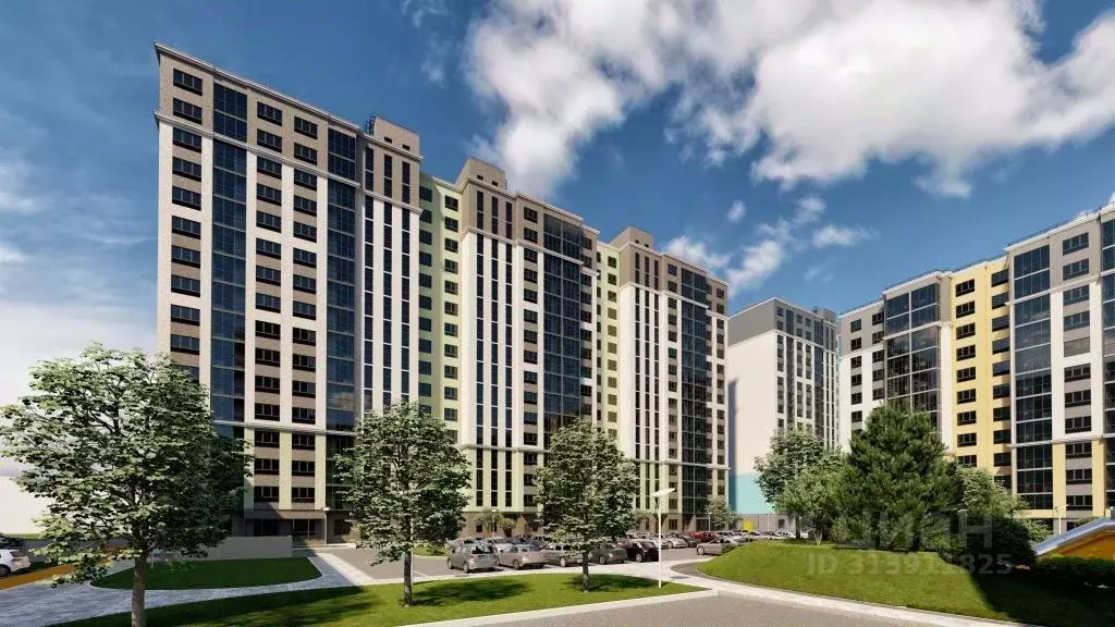 2-к кв. Тверская область, Тверь ул. Левитана, 74Б (62.98 м) - Фото 0