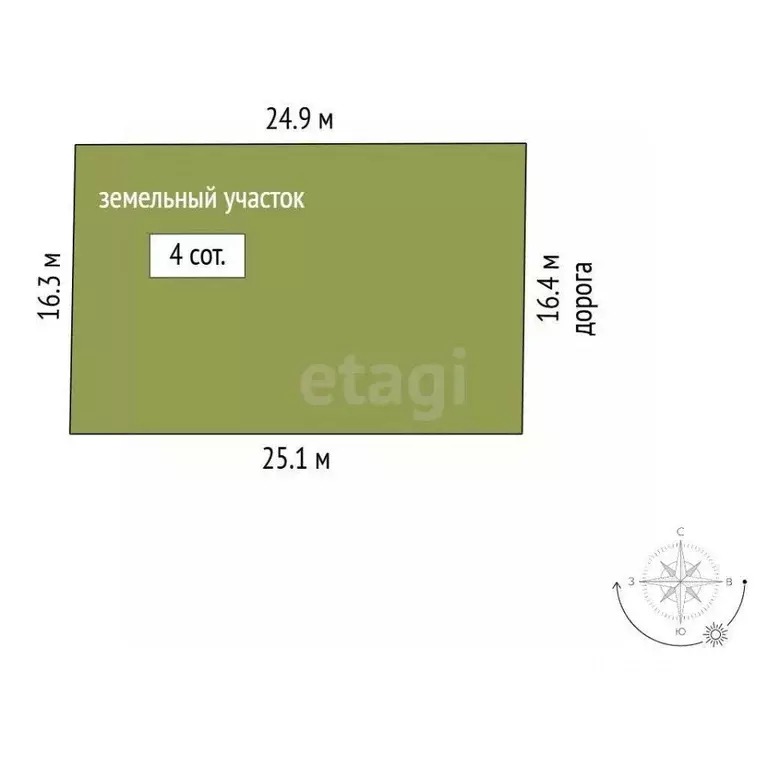 Участок в Крым, Симферопольский район, Урожайновское с/пос, Земляничка ... - Фото 2