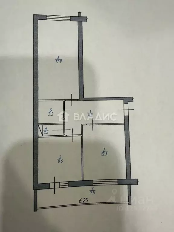 2-к кв. Пензенская область, Бессоновский район, с. Чемодановка ... - Фото 2