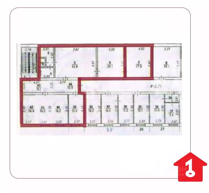 Помещение свободного назначения в Омская область, Омск Нефтезаводская ... - Фото 2