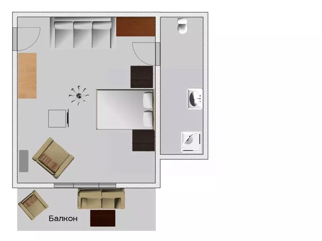 Комната Костромская область, Костромской район, Чернопенское с/пос, д. ... - Фото 2