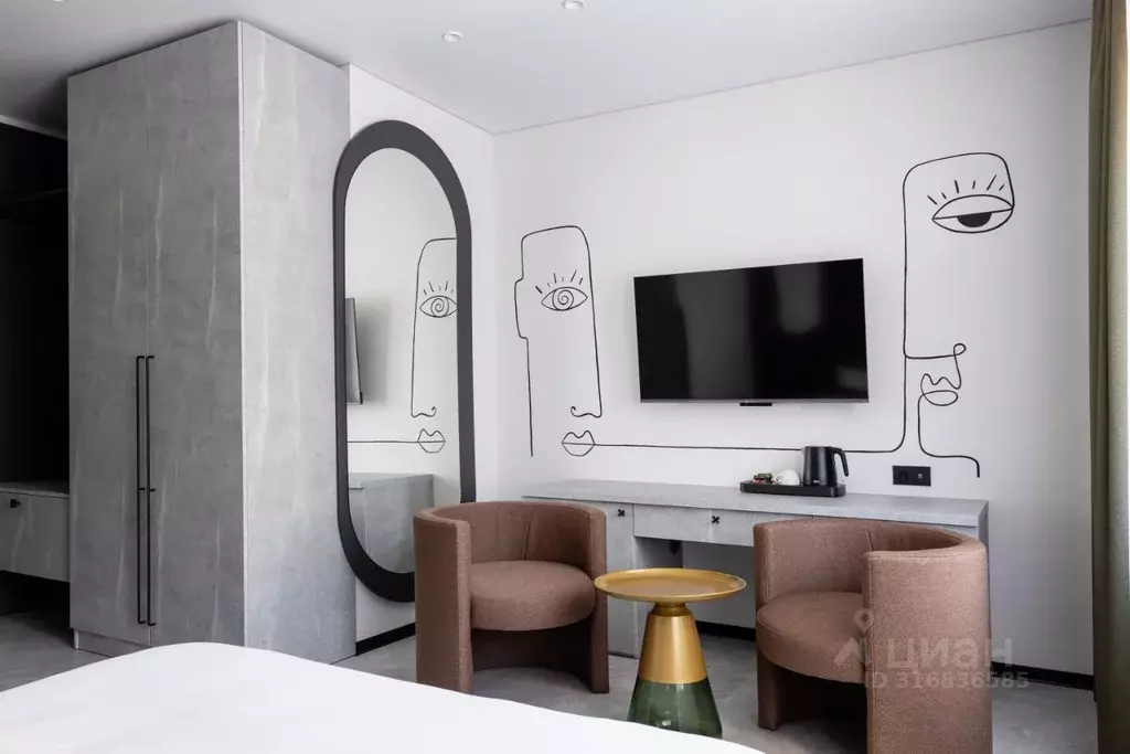 Комната Калининградская область, Зеленоградск Саратовская ул., 4 (31.0 ... - Фото 2