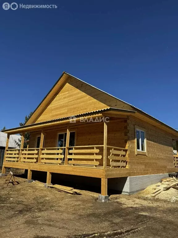 Дом в село Нижний Саянтуй, ДНТ Багульник, 1-й квартал (210 м) - Фото 1