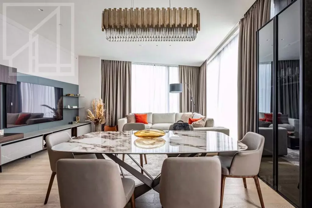 5-к кв. Москва Краснопресненская наб., 14Ак1 (153.0 м) - Фото 1