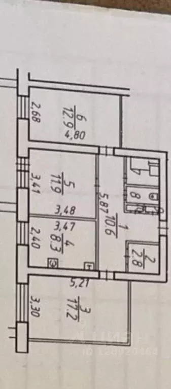 3-к кв. Карелия, Петрозаводск Беломорская ул., 28 (68.5 м) - Фото 2